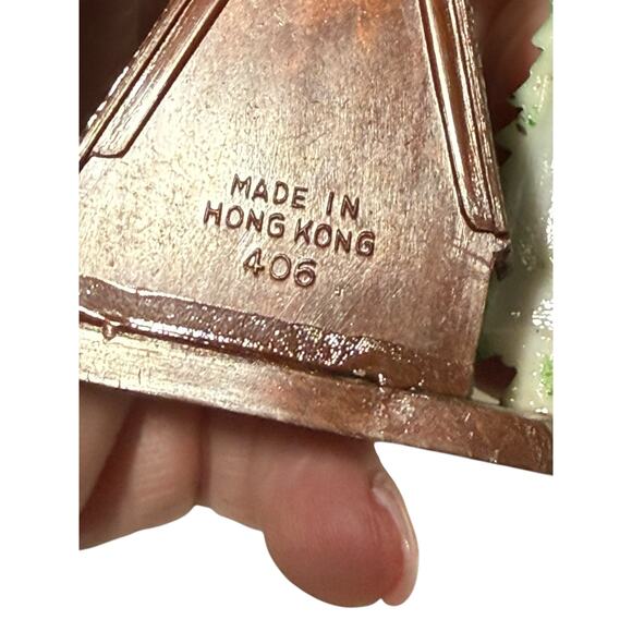 Vintage Shiny Brite Nativity Christmas Ornament Diorama Hong Kong Retro Kitschy - Picture 9 of 13